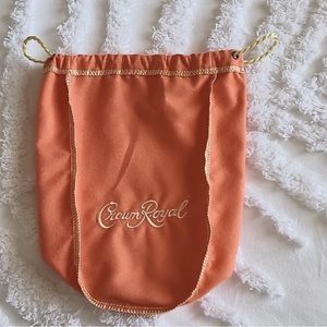 Crown Peach Whiskey Bag for collectors
